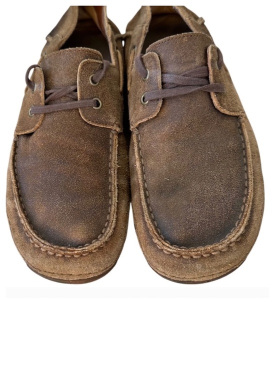 Ariat Gleeson Mens Sz 11 D Loafers Boat Shoes Leather Casual Brown Tan Slip On main image 7
